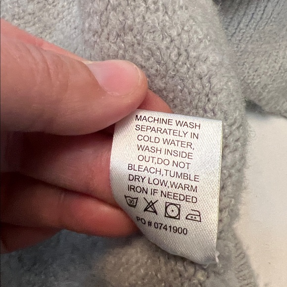 SHOW ME YOUR MUMU SWEATER JACKET GRAY KNIT CARDIGAN COAT SIZE SMALL - Picture 16 of 17